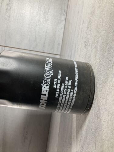 NOS Kohler Genuine Parts 277233-S Filter | Black OEM (6922809934007)